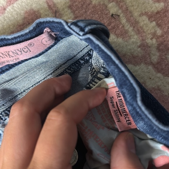 Blank‎ nyc Mercer jeans size 14 - Picture 4 of 7